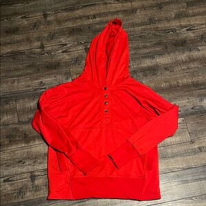 Red Hoodie Sweater